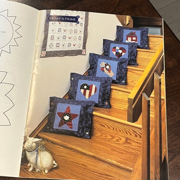 BOOK Pillow Patches and Other Possibilities Patchwork Pillow Patterns - Picture 4 of 7